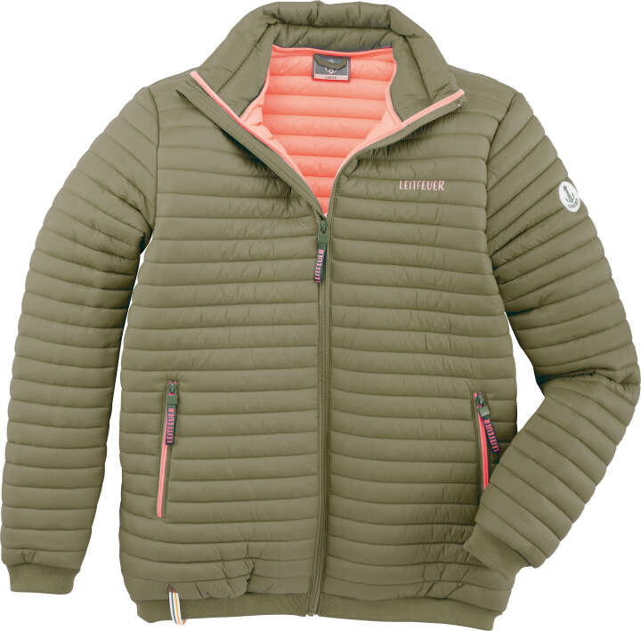 Leitfeuer Herren Steppjacke oliv